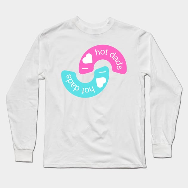 I love hot dads Long Sleeve T-Shirt by edajylix